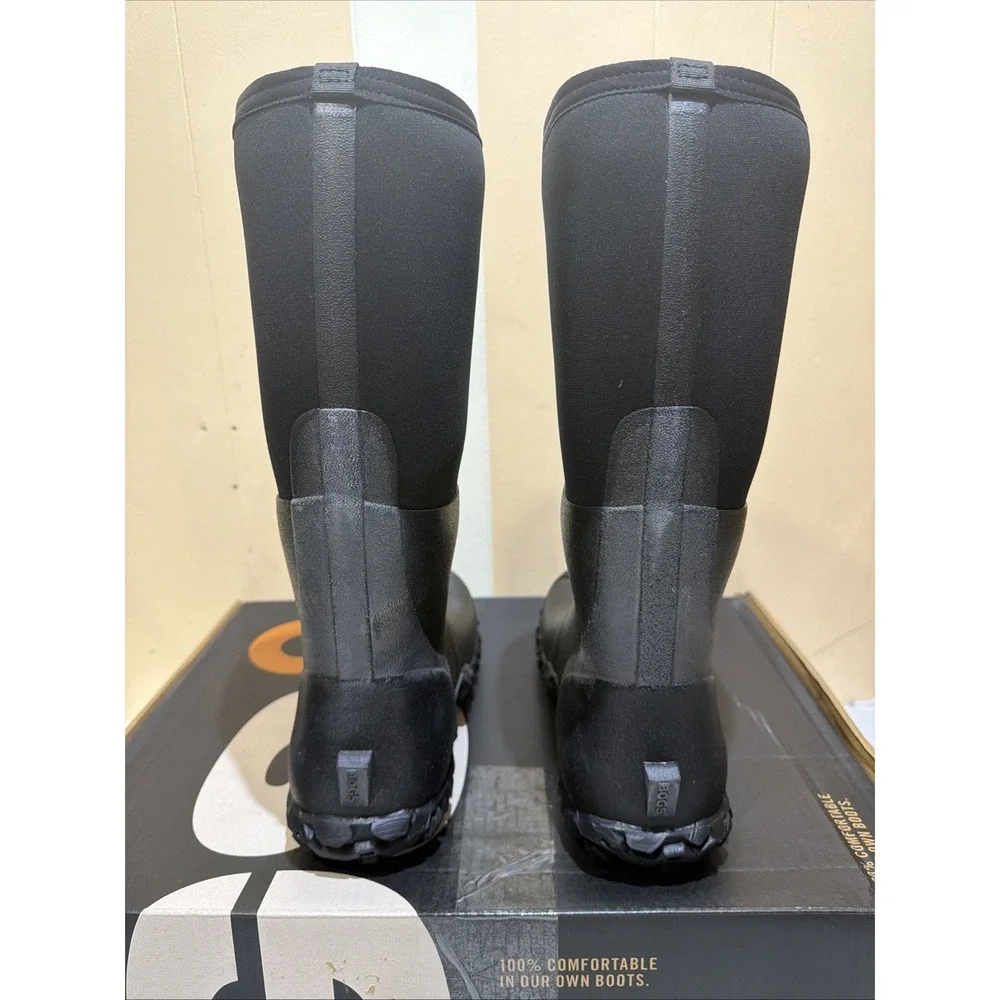 Bogs Outdoor Boots Mens Mesa Waterproof Insulated Slip Black Men's Size 14 M New
